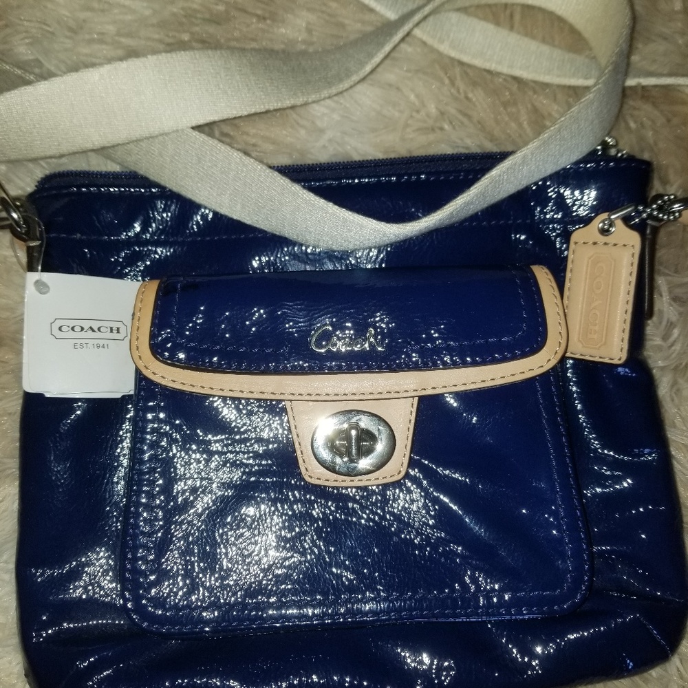 NWT Authentic Coach Crossbody